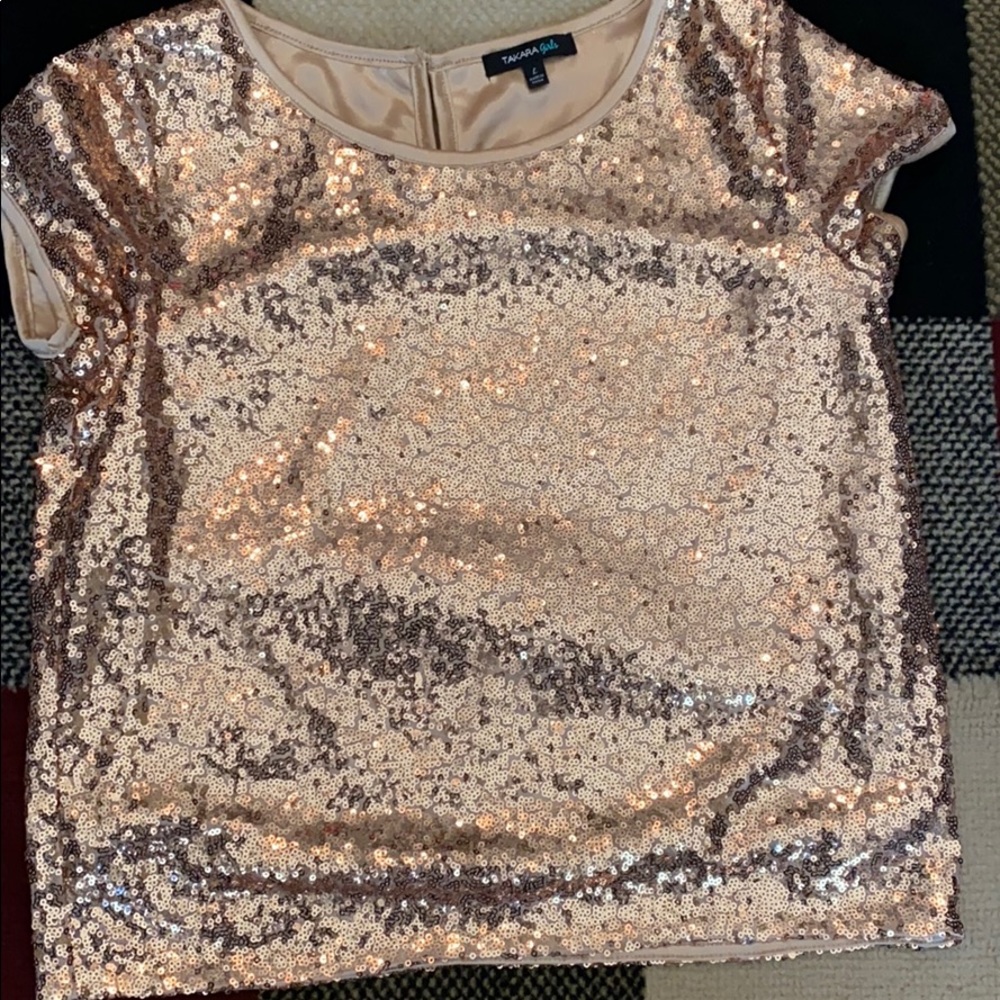 Kids sequined top